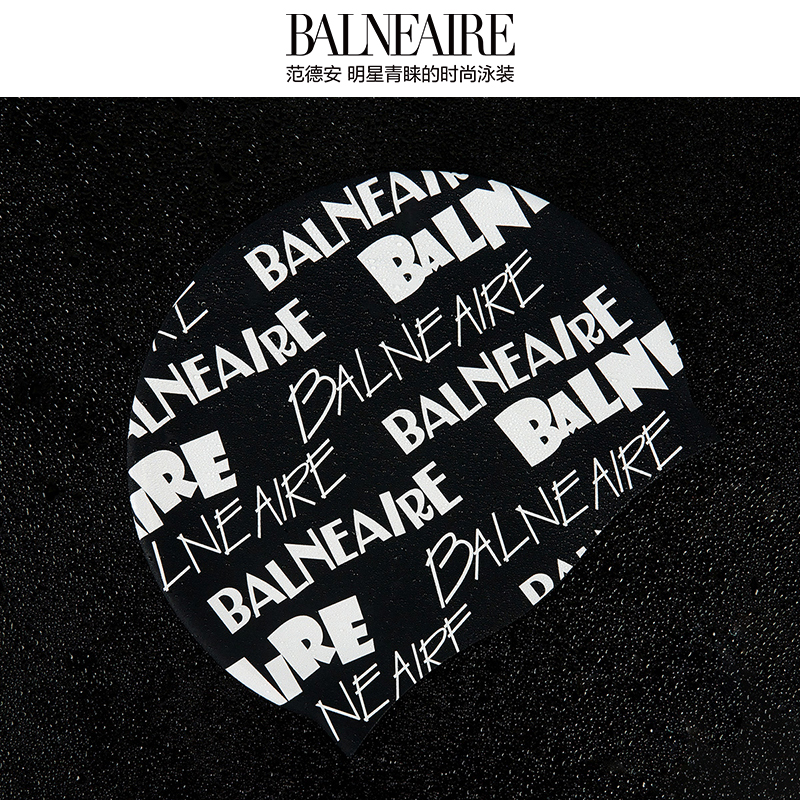 范德安LOGO印花硅胶泳帽