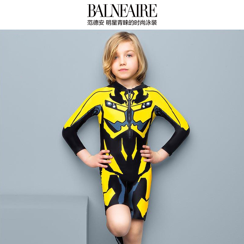 范德安儿童连体泳衣